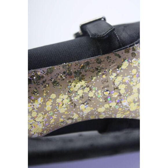 Walter Steiger Womens Leather Buckle Up High Heels Ankle Boots Black Size 37 7 - Picture 5 of 5